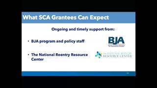2018 Second Chance Act Adult Grantee Orientation