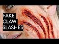 Fake claw cuts for halloween  fx transfers