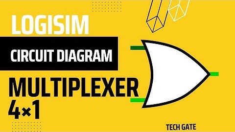 Multiplexer 4:1 circuit diagram|Mux|DLD||logisim||