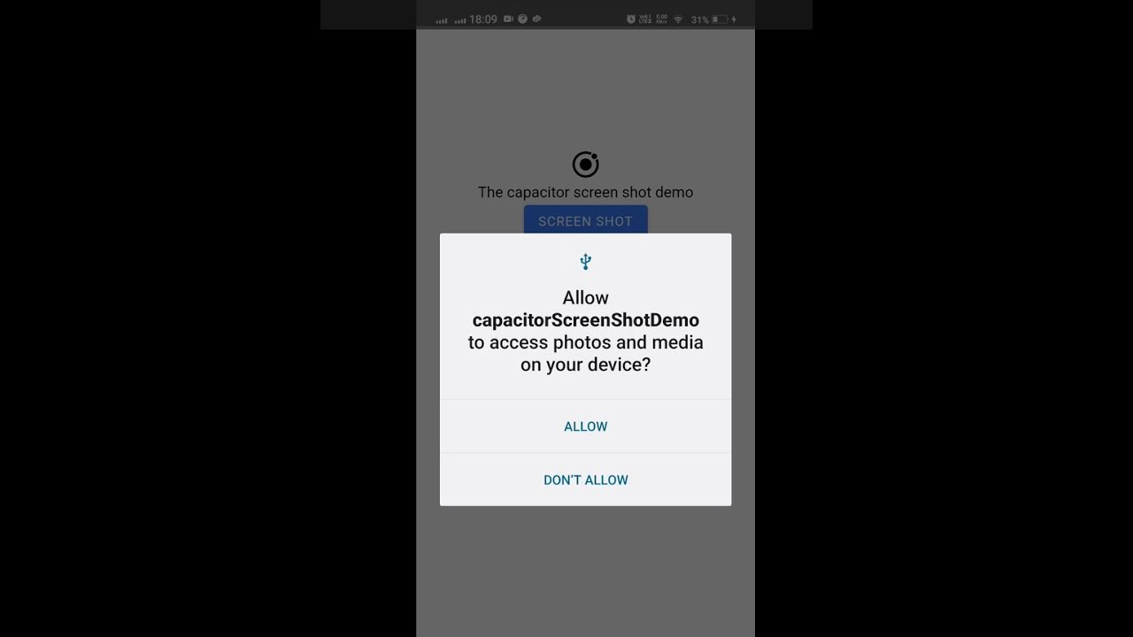 Ionic 7 : How to take Screenshot of App using capacitor plugin - YouTube