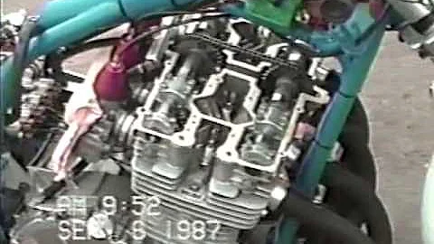Dale Walker 1987 AMA Pro Street 8.21 ET 169 Fremon...