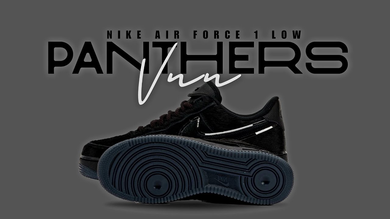 VUU PANTHERS 2024 NIKE Air Force 1 Low HBCU DETAILED LOOK + RELEASE INFO