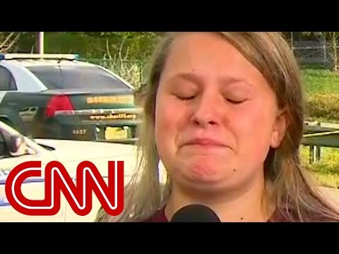 Student's tearful tribute to slain teacher: He saved my life