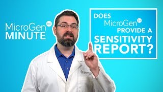 Does MicroGenDX Provide a Sensitivity Report | MicroGenDX Minute Ep. 4