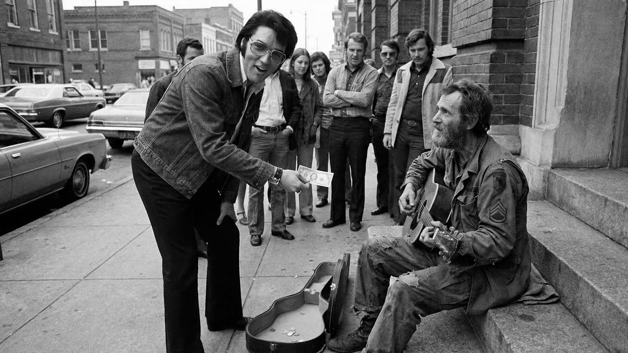 Elvis Found HOMELESS Veteran Singing His Songs on Street — What Happened Next Will MOVE You