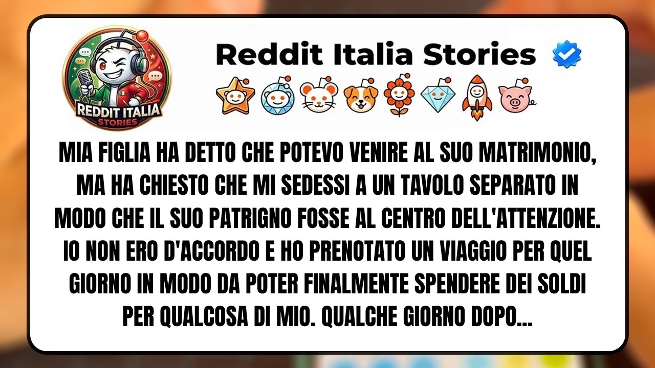 Mia figlia mi ha chiamato per invitarmi al suo matrimonio, ma poi ha aggiunto: “Papà, ti dispiacerebbe sederti a un tavolo separato, così il mio patrigno può essere al centro dell’attenzione?” Ho...