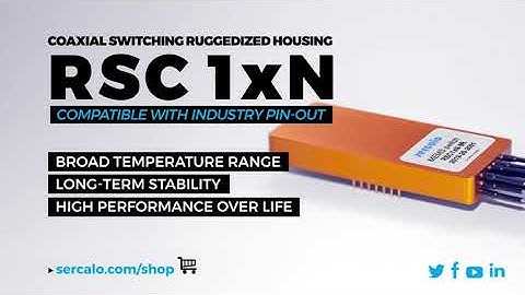 Optical MEMS Switches RSC 1xN BY SERCALO