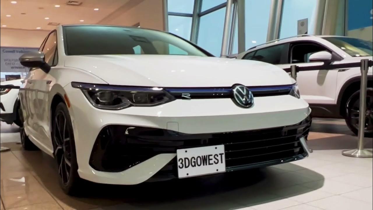 New 2022 MK8 GOLF R license plate holder by 3DGOWEST YouTube