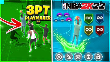 THE BEST COMP PG BUILD ON NBA 2K22! BEST ISO 3PT PLAYMAKER CURRENT GEN! 90 3pt, Contact Dunks!