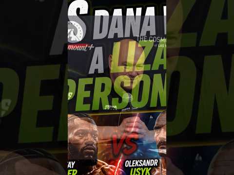 Did Dana White Just Reveal He’s a Lizard Person? 🦎😂