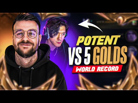 POTENT VS 5 GOLDS - NOUVEAU RECORD DU MONDE ?! #1