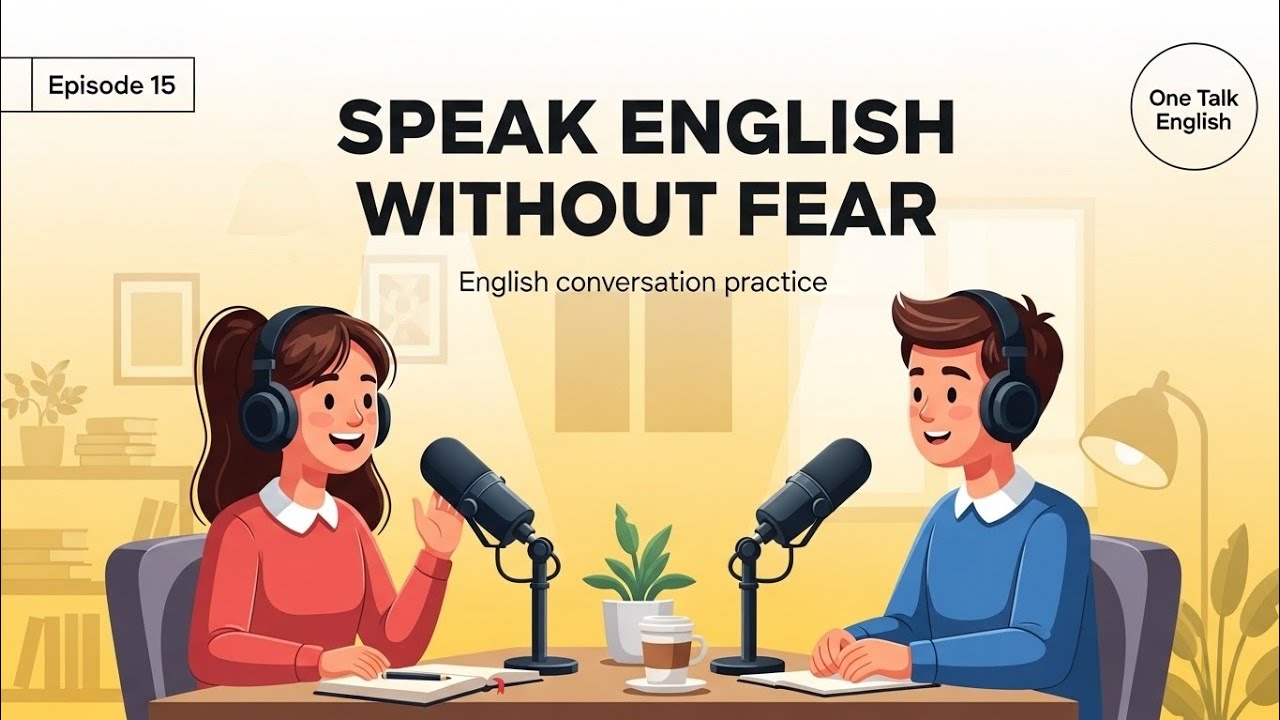 How to Speak English without Fear | English podcast for beginners 