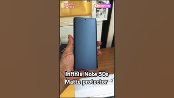 Infinix Note 50s 5g mobile matte screen protector | Infinix Note50s tempered glass #trend #protector