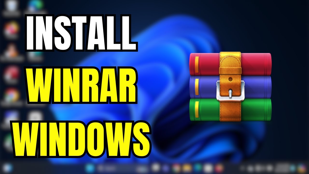 How To Install WinRAR on PC - YouTube
