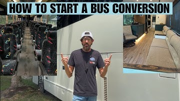 HOW WE STARTED OUR PREVOST BUS CONVERSION (AND HOW YOU CAN TOO!) 🚍 From Buying to Building