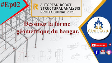 Autodesk Robot Structural Analysis 2021 | Ep02-Calcul et dimensionnement d