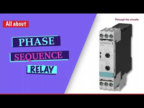 Phase Sequence Relay യെ പരിജയപ്പെടാം | All about phase sequence relay in malayalam | Through the cir