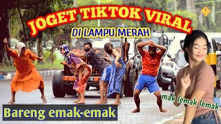 TIKTOK DANCE AT A RED LIGHT WEARING A MOTHER'S DRESS, HILARIOUS | PRANK INDONESIA | anang icikiwir