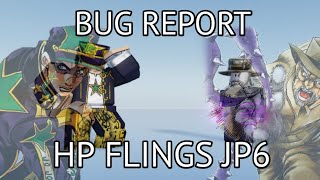 [YBA] Bug Report: Hermit Purple Flinging Joe Kujoe