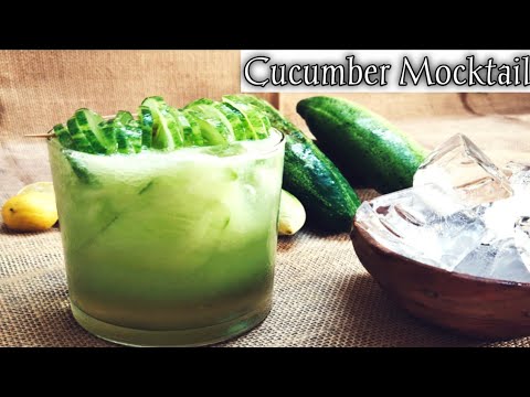 Cucumber Mocktail l Refreshing Drink l Cucumber Cooler Mocktail | Kheera Juice l कुकुम्बर मोकटेल