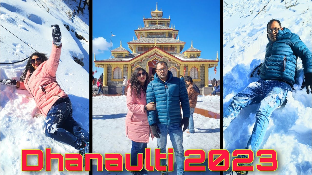 Dhanaulti During Winter || Sarkunda Devi Temple || Dhanaulti Eco Park ...