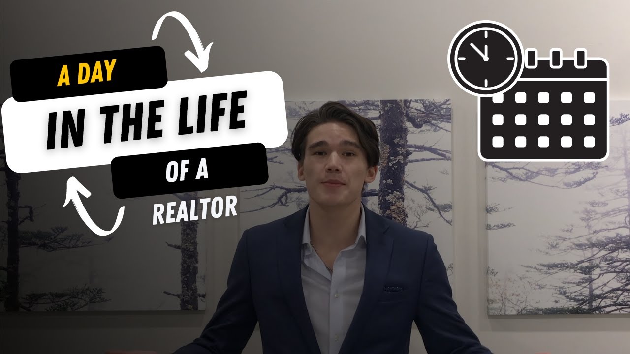 Day in The Life Of A Real Estate Agent - My Schedule - YouTube