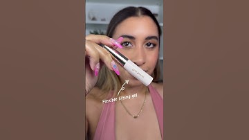 Laminated browse for a lazy girl summer #makeup #beauty #makeupreview #rarebeauty