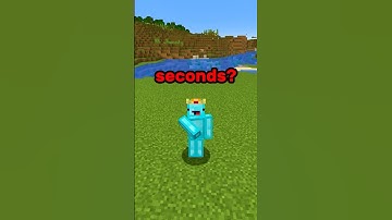 0 Second Speedrun?! ⛏💎