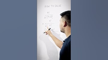 A beautiful factorial question #instituteofadvancedmathematics