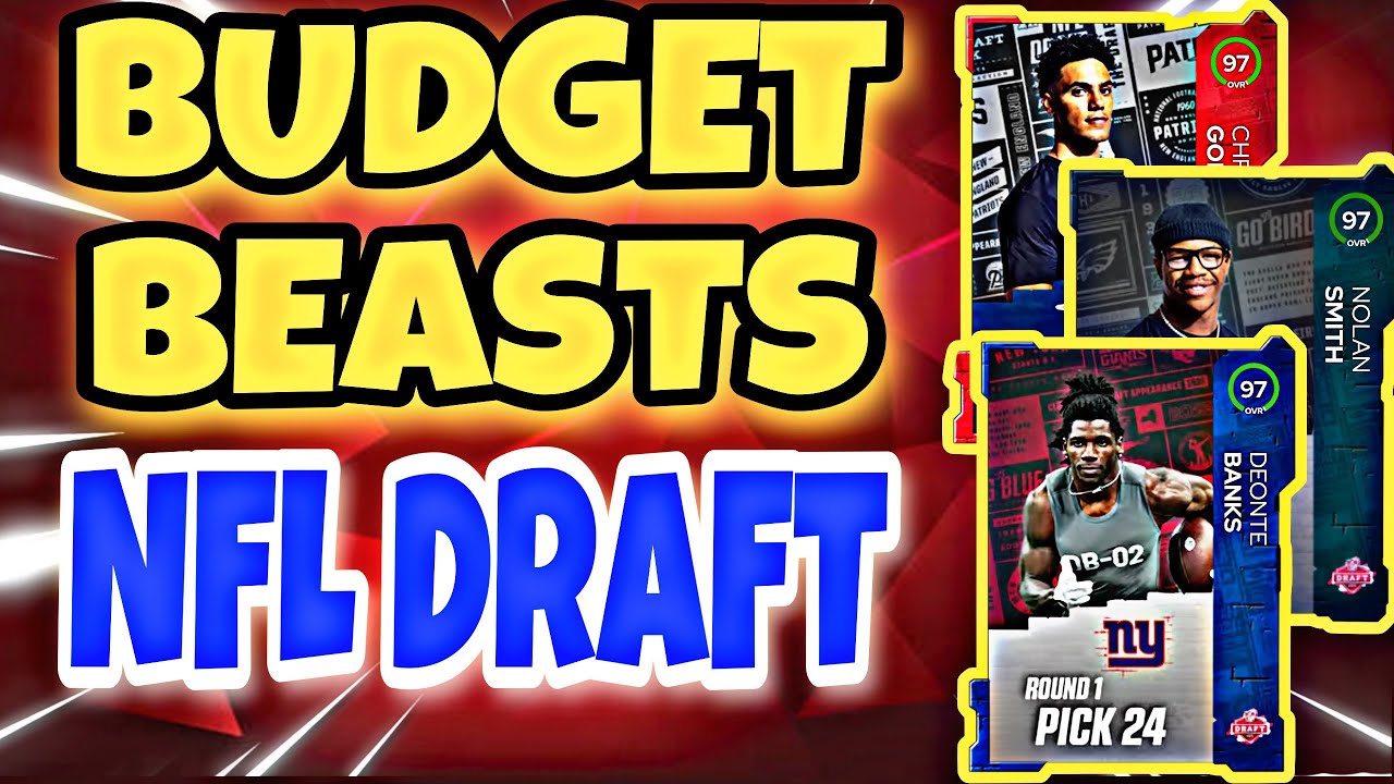 MADDEN 23 BUDGET BEASTS, NFL DRAFT PROMO , BEST BUDGET BEASTS NFL DRAFT