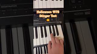 #halloween 1978 Stinger Test #johncarpenter #synth #michaelmyers #behringer #horror #slasher #pro800