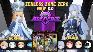Norma,Cissia,Seed | Velina,Alice,Yuzuha | M0W1 Deadly Assault | ZenlessZoneZero 3.0