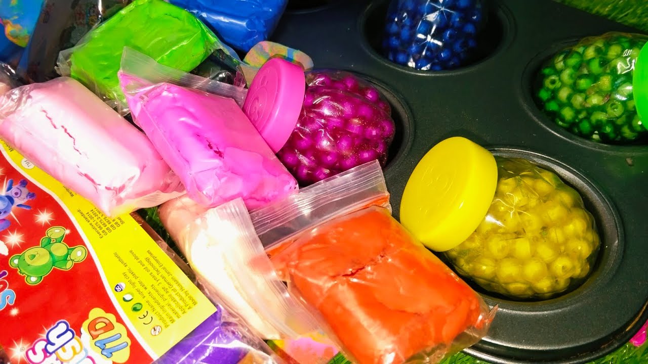 Clay art satisfying activity 