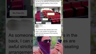lecture theatre seating. How do you think I did..