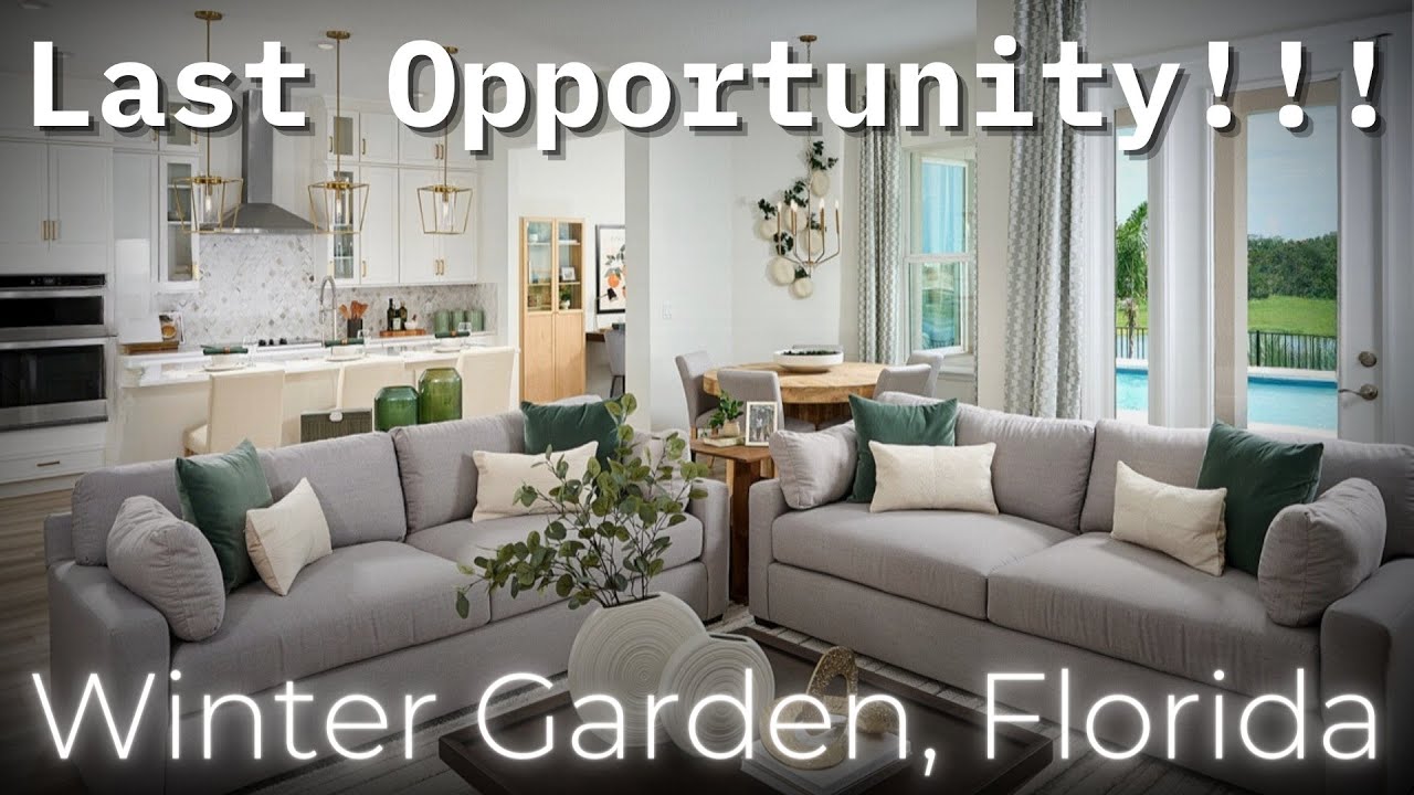 New Construction in Winter Garden! | Silverleaf Reserve by Meritage Homes | Thoreau Model Tour