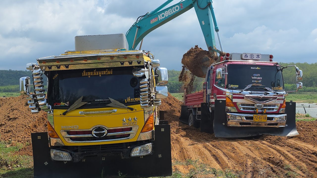 เจ้านมเย็นมาลุยงานเงินสดหน่อย Dump Trucks