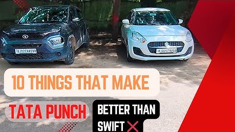 New Swift Vs New Tata punch | swift 2025 vs tata punch comparison Which is better? Swift vs punch