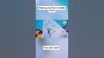 Making my first build invisible #fortnite #fortniteclips