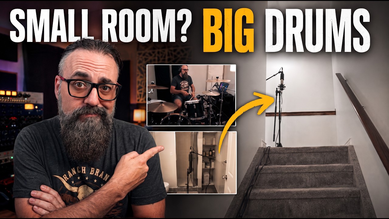 Recording drums at home with Austrian Audio