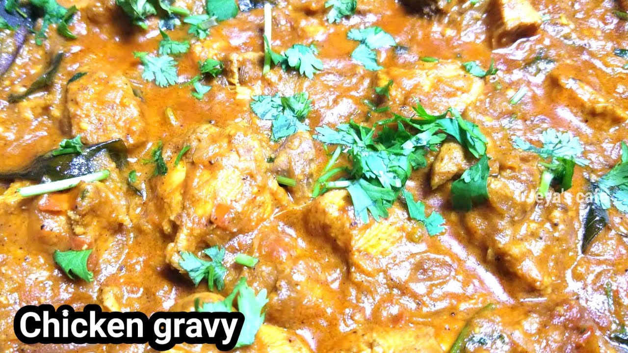 Simple and tasty chicken gravy Chicken gravy recipe YouTube