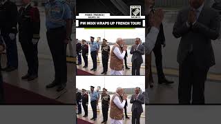 PM Narendra Modi departs for India post successful completion of G7 convention & Vivatech AI summit