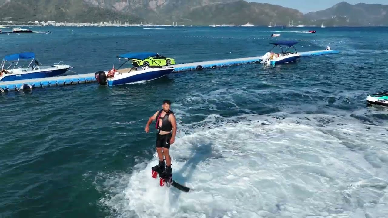 FLY BOARD SUPER THE BEST EXTREME WATER SPORT MARMARİS TÜRKİYE 30.05.2024