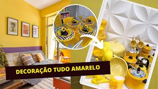 Decoração De Casa Amarela