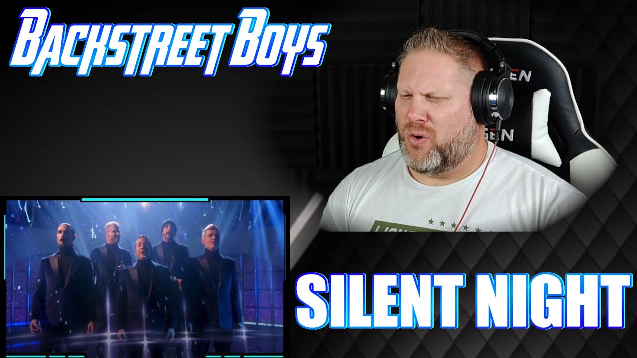 Backstreet Boys - Silent Night (A Very Backstreet Christmas - Live Performance) | REACTION