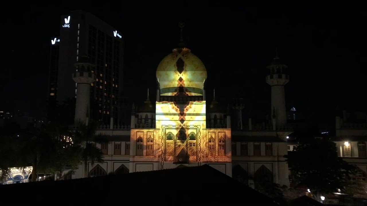 The Light of Gelam On Sultan Mosque