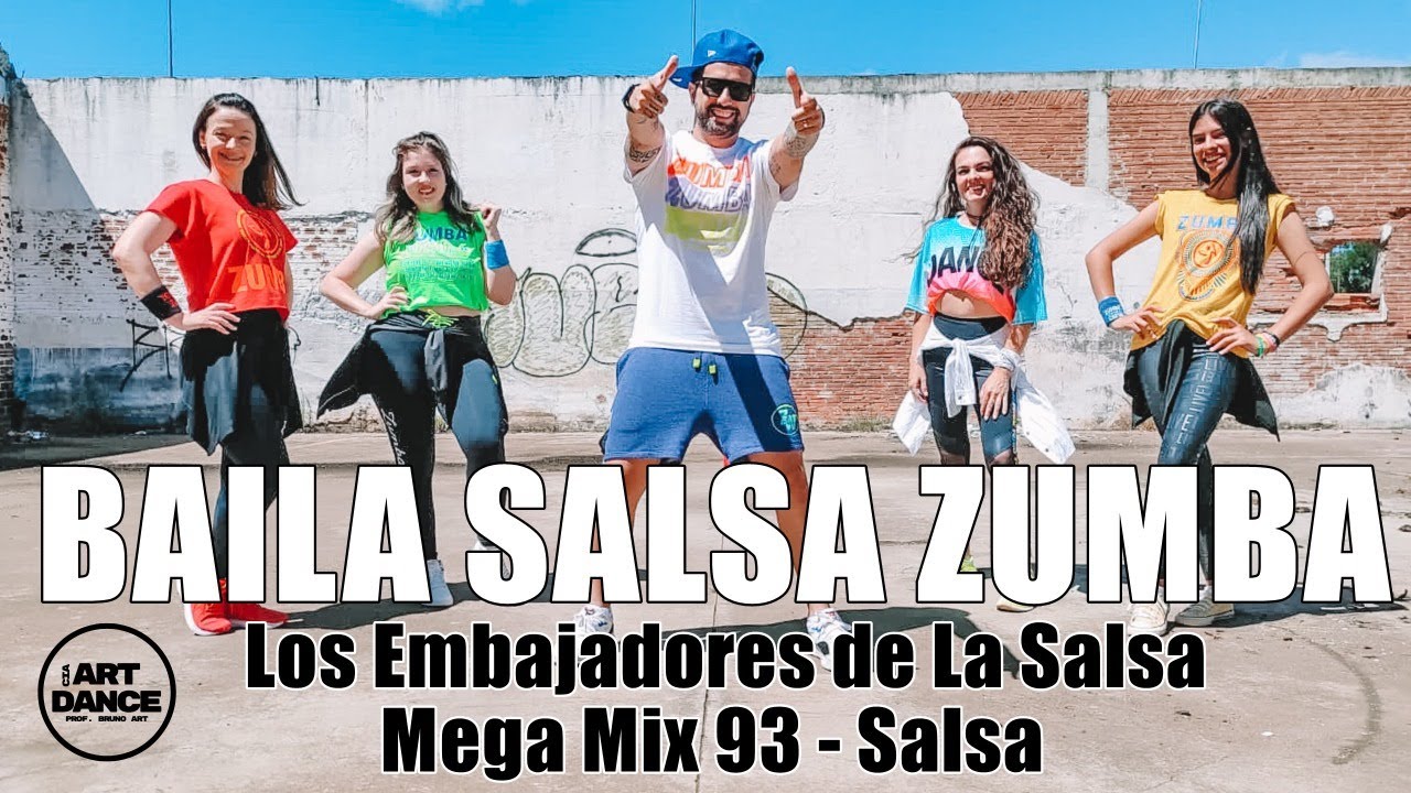 BAILA SALSA ZUMBA Mega MIx 93 Zumba Salsa l Coreografia l