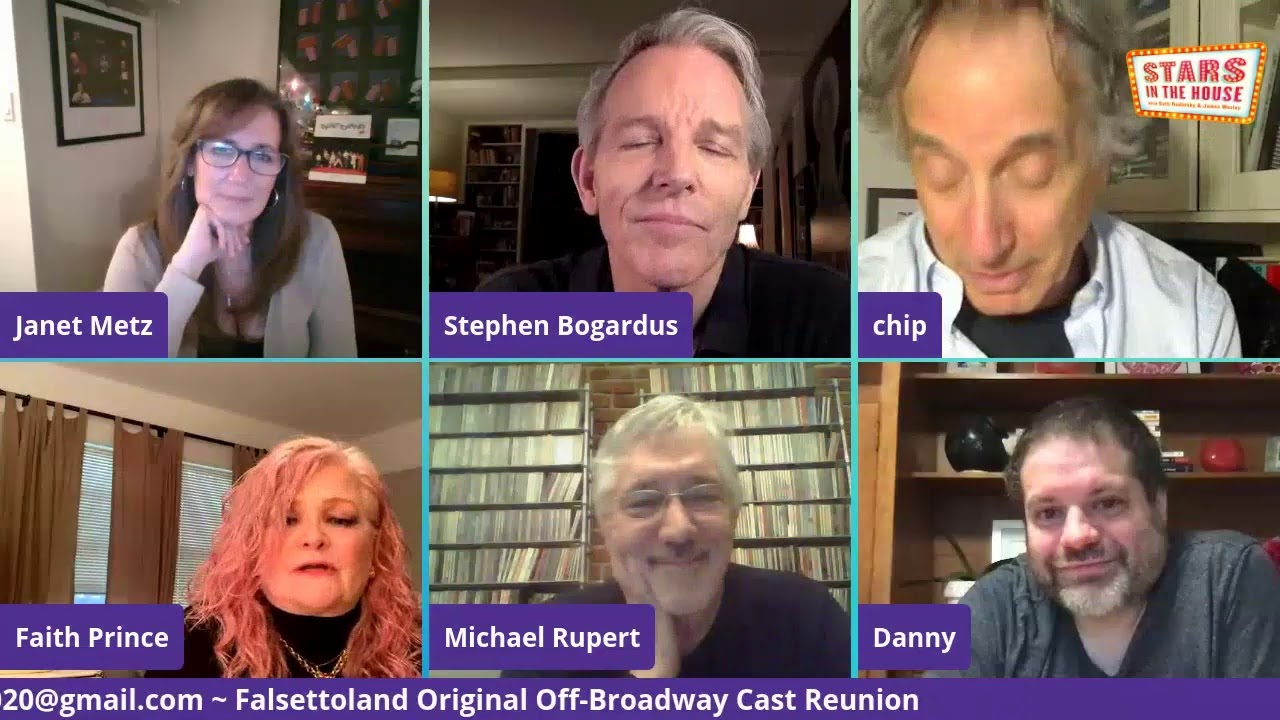 Falsettoland Original Off-Broadway Cast Reunion | Stars In The House, Saturday, 5/30 at 8PM ET