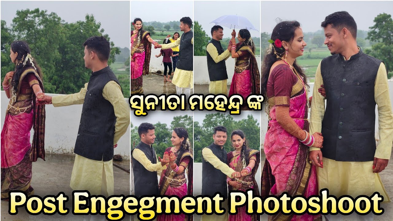 Post Engegment Videoshoot Sunita Mahendra Full Video Vlogs At Chandanbhati 💍 Ceremony