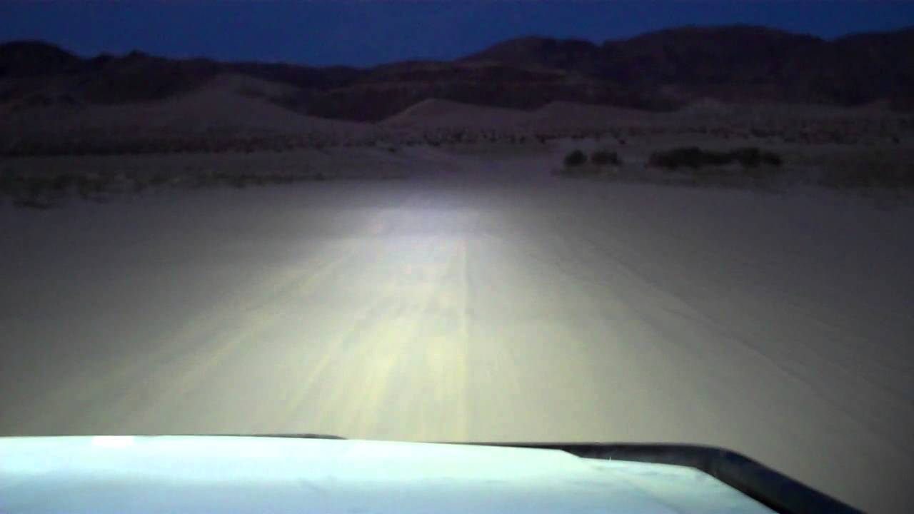 Johnson Valley lakebed to chocolate thunder 65mph run YouTube