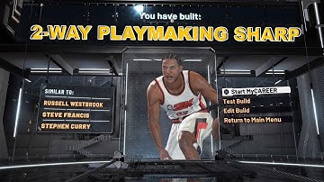 I created the first ever 2-way PlaySharp On NBA2K20(GAMEBREAKING)